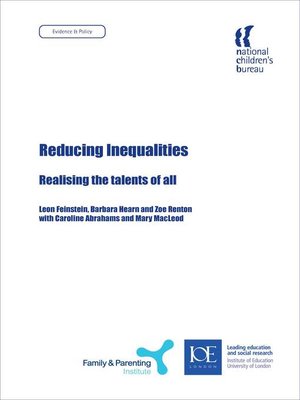 cover image of Reducing Inequalities